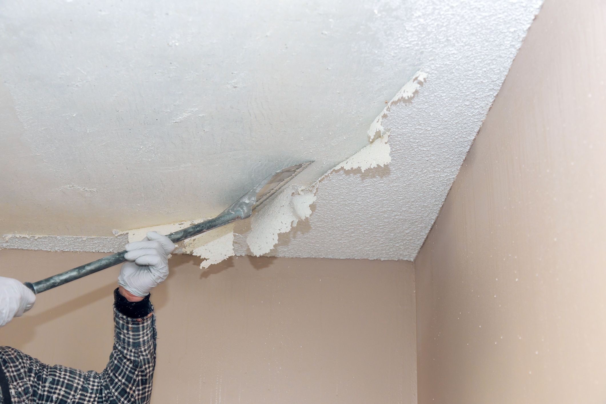 Popcorn Ceiling Removal